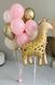 Жираф, фольгована фігура з гелієм giraffe фото 3