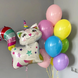 Кіт-єдиноріг у ковпаку, фігура з гелієм cat_unic_3 фото 2