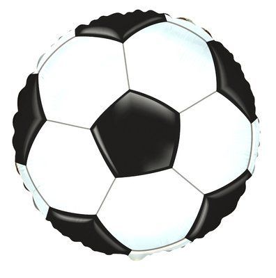 М'яч футбольний, фігура фольгована з гелієм football фото