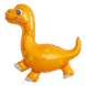 Динозаврик оранжевий, фігура з гелієм dino_20 фото 1