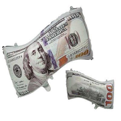 Долар NEW, фігура фольгована з гелієм dollar_new фото