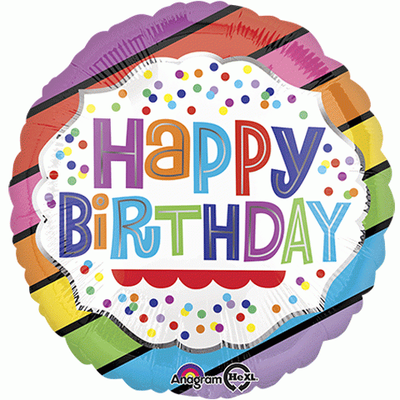 Кулька фольгована "Фантастична Happy Birthday", з гелієм Happy Birthday38 фото