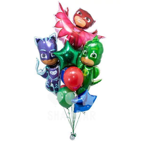 PJ Masks Конор (Кетбой) кулька фольгована з гелієм catboy фото