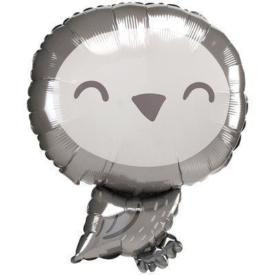 Сова, фольгована фігура з гелієм owl_3 фото