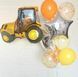 Трактор жовтий, фольгована фігура з гелієм yellow-tractor фото 4