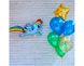 Поні Rainbow Dash (Рейнбоу Деш), фігура фольгована з гелієм Rainbow-Dash фото 2