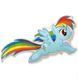 Поні Rainbow Dash (Рейнбоу Деш), фігура фольгована з гелієм Rainbow-Dash фото 1