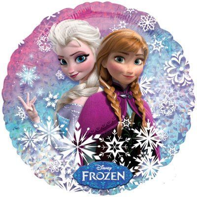 Frozen, кулька голографічна фольгована з гелієм Frozen_1 фото