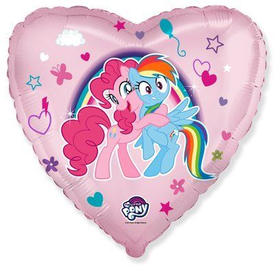 My Little Pony, серце фольговане з гелієм my_little_pony_1 фото