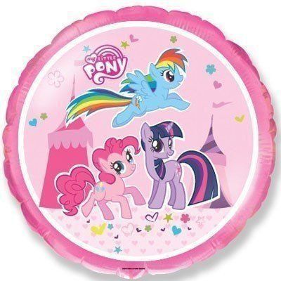 My Little Pony, рожеве коло фольговане з гелієм my_little_pony_2 фото