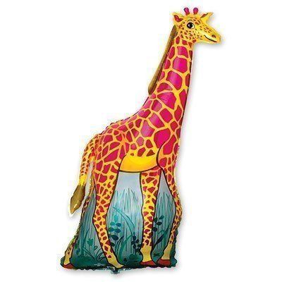 Жираф, фольгована фігура з гелієм giraffe_2 фото