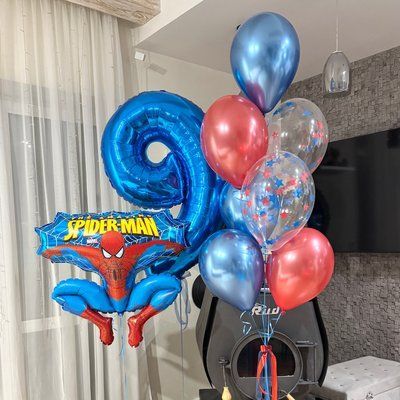 Набір кульок "Людина Павук" (Spiderman), сет №166 166 фото