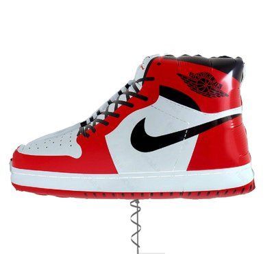 Кросівок червоний, фігура фольгована з гелієм nike_red фото