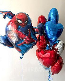 Людина Павук, Спайдермен, фігура з гелієм  spiderman_7 фото